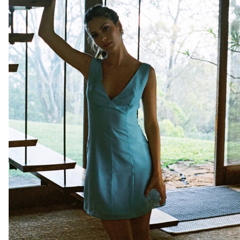 With jean Carrie dress